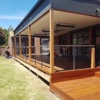 Outdoor Deck Wrought Iron Balustrade