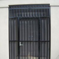 Black Wrought Iron Door