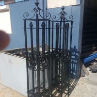 Black Outdoor Wrought Iron Fence Kallista
