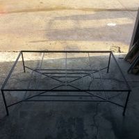 Black Wrought Iron Table
