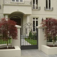 Black Outdoor Wrought Iron Window Grills